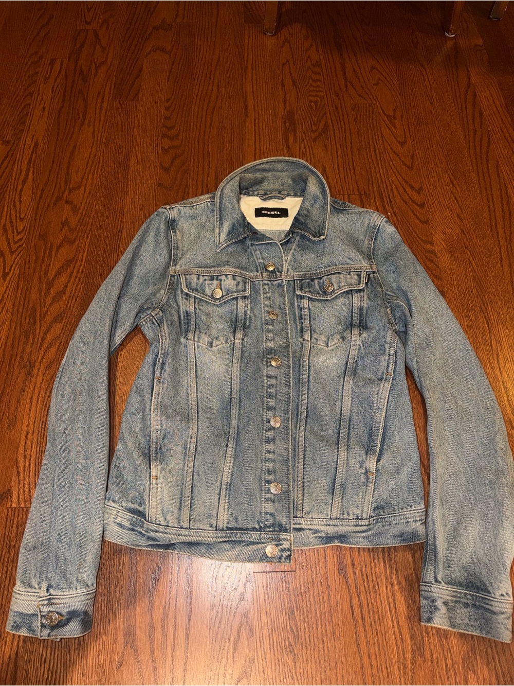 Diesel Light Wash Blue Men’s Denim Jacket Size M